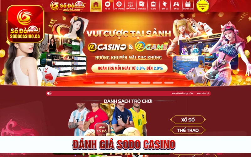 đánh giá sodo casino
